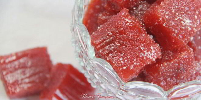 Рецепт рябинового мармелада