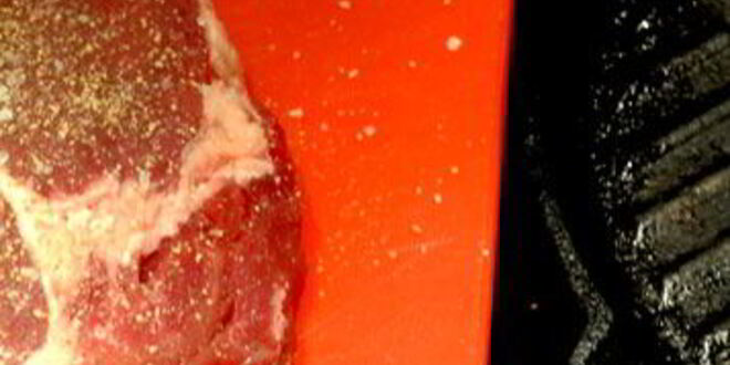 Рецепт стейка с соусом луковый мармелад