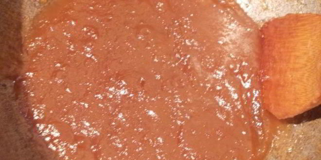 Рецепт яблочного мармеладного рулета