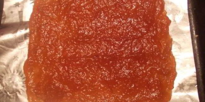 Рецепт яблочного мармеладного рулета