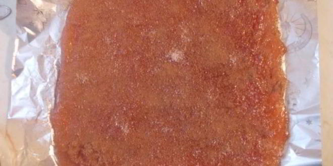 Рецепт яблочного мармеладного рулета