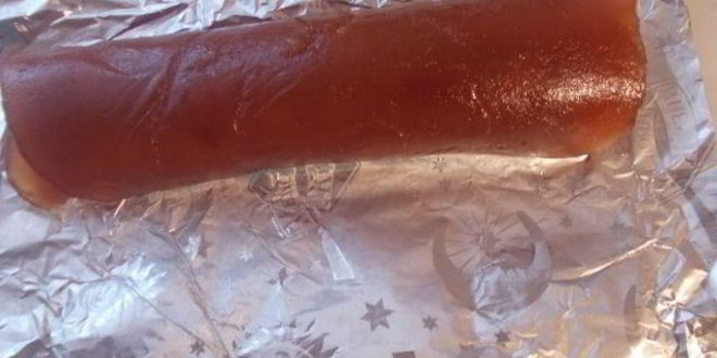 Рецепт яблочного мармеладного рулета