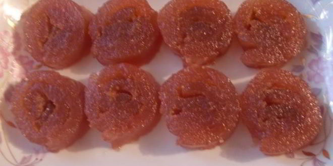 Рецепт яблочного мармеладного рулета