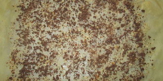 Рецепт миндально-шоколадных груши в тесте фило