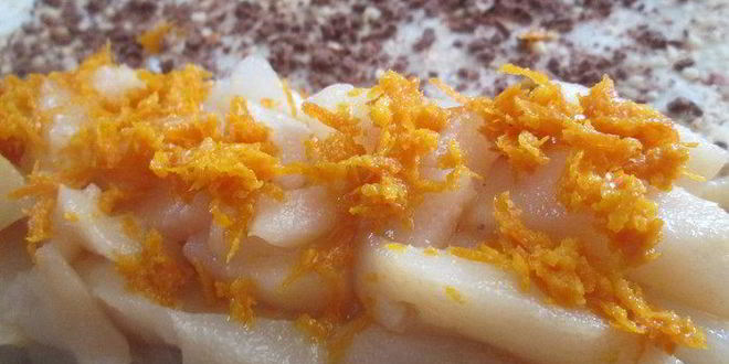 Рецепт миндально-шоколадных груши в тесте фило