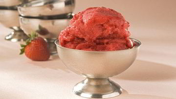 Рецепт Арбузна-клубничного мороженого