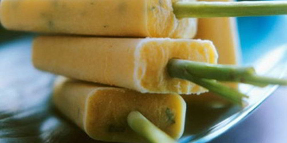 Как приготовить банановое мороженое с базиликом