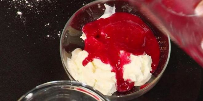 Рецепт быстрого десерта из мороженого