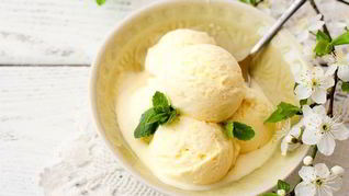 Рецепт Домашнего мороженого на основе английского крема