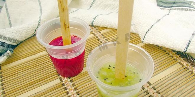 Рецепт домашних мороженое фруктовый лед в блендере