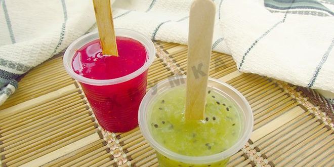 Рецепт домашних мороженое фруктовый лед в блендере