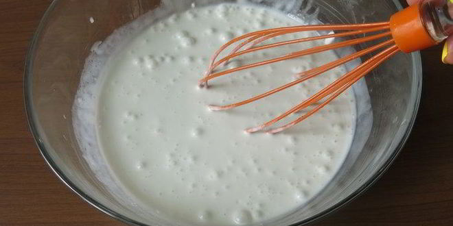 Рецепт кокосового мороженого с ежевикой