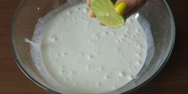 Рецепт кокосового мороженого с ежевикой