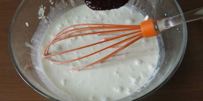 Рецепт кокосового мороженого с ежевикой