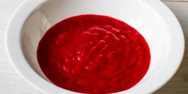 Рецепт малинового мороженого