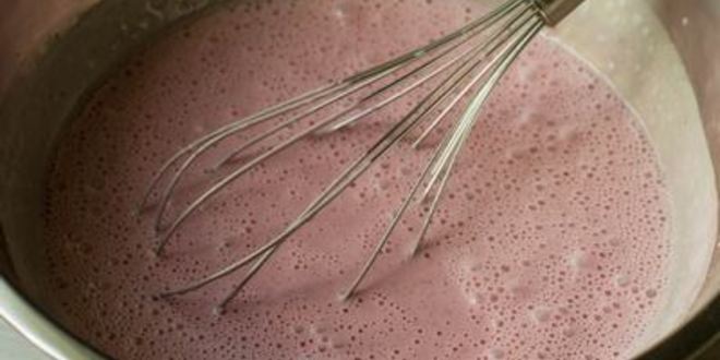 Рецепт малинового мороженого