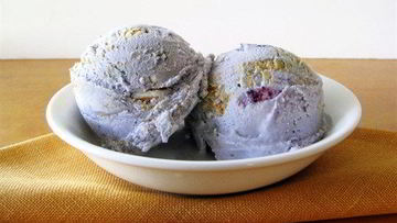 Рецепт Мороженого Черничный чизкейк