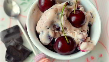 Рецепт Мороженого Черный лес