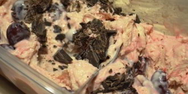 Рецепт мороженого черный лес