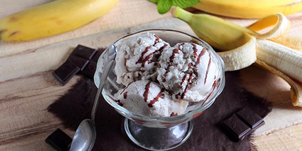 Как приготовить мороженое из банана и молока