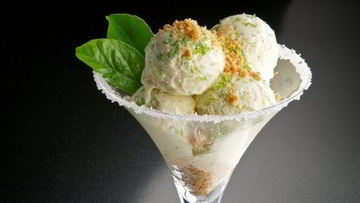 Рецепт Мороженого Лаймовый чизкейк