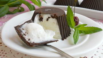 Рецепт Мороженого молочного в шоколаде