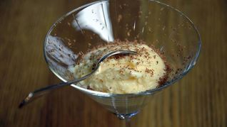 Рецепт Мороженого с белым шоколадом