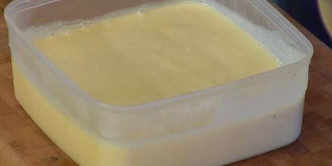 Рецепт мороженого с белым шоколадом