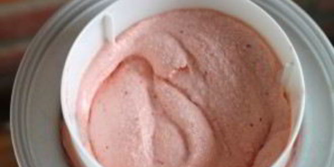 Рецепт мороженого с клубникой