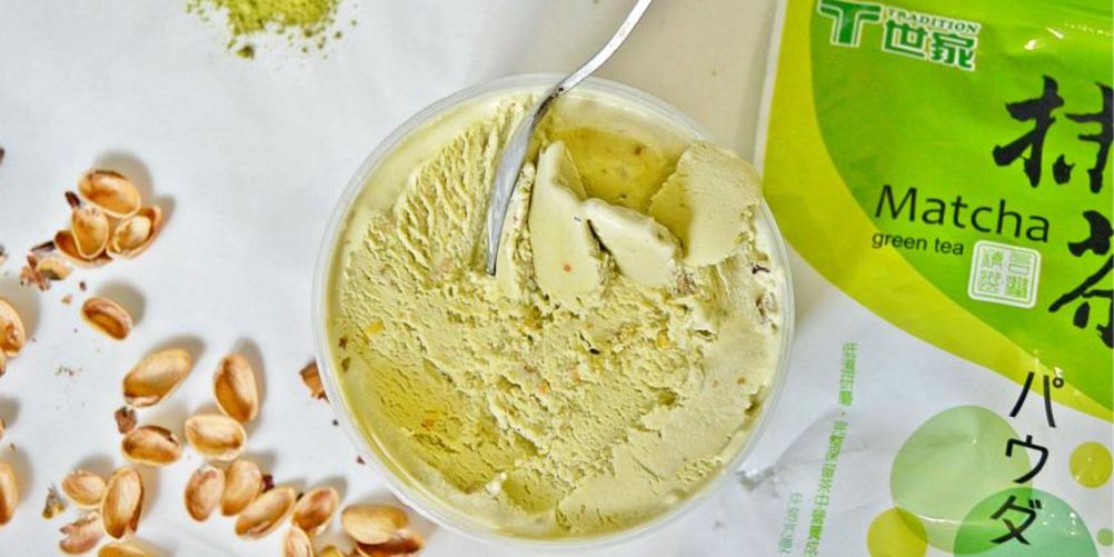 Как приготовить мороженое с зеленым чаем matcha