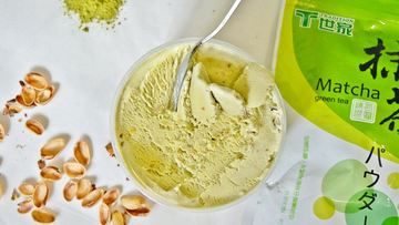 Рецепт Мороженого с зеленым чаем Matcha