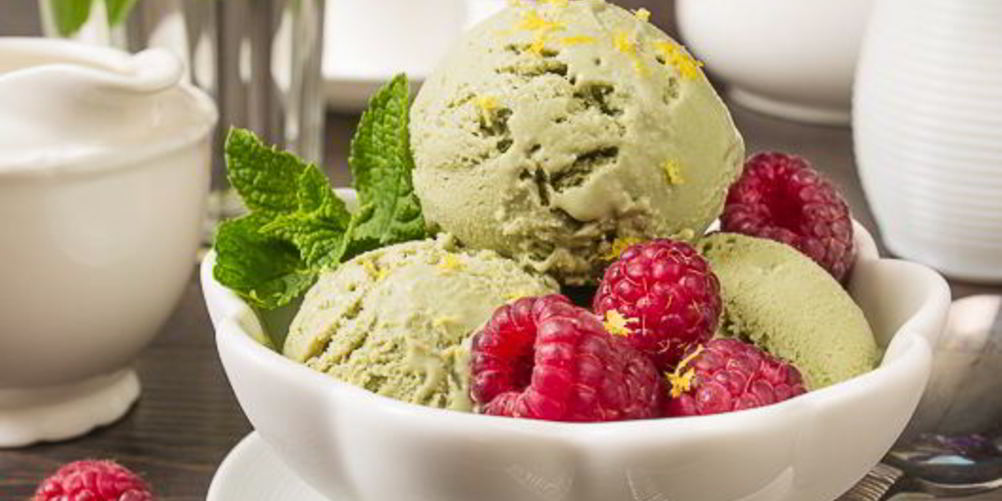 Как приготовить мороженое с зеленым чаем