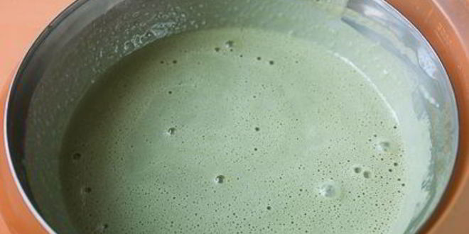 Рецепт мороженого с зеленым чаем