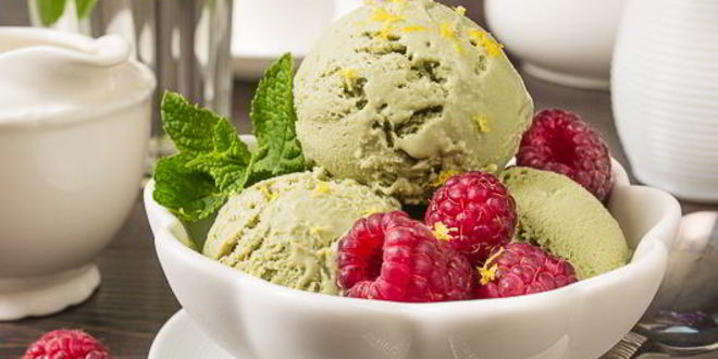 Рецепт мороженого с зеленым чаем