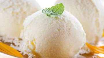 Рецепт Нежного сливочно-ванильного мороженого