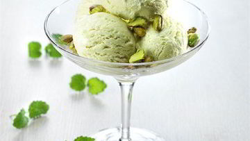 Рецепт Сливочно-фисташкового мороженого