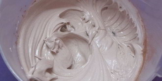 Рецепт торта-мороженого с безе