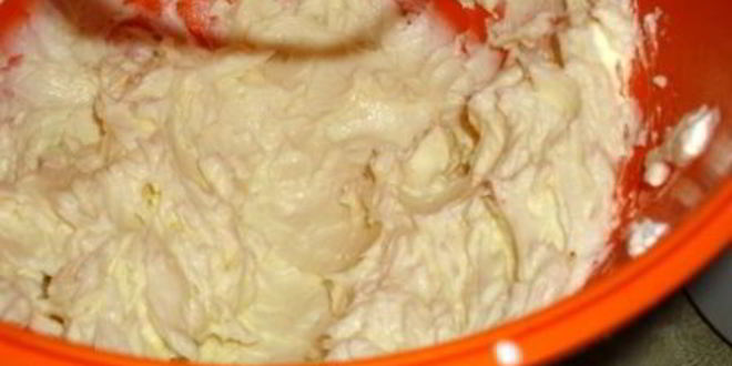 Рецепт торта-мороженого с малиной