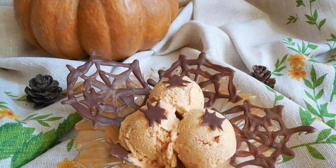 Рецепт тыквенного мороженого