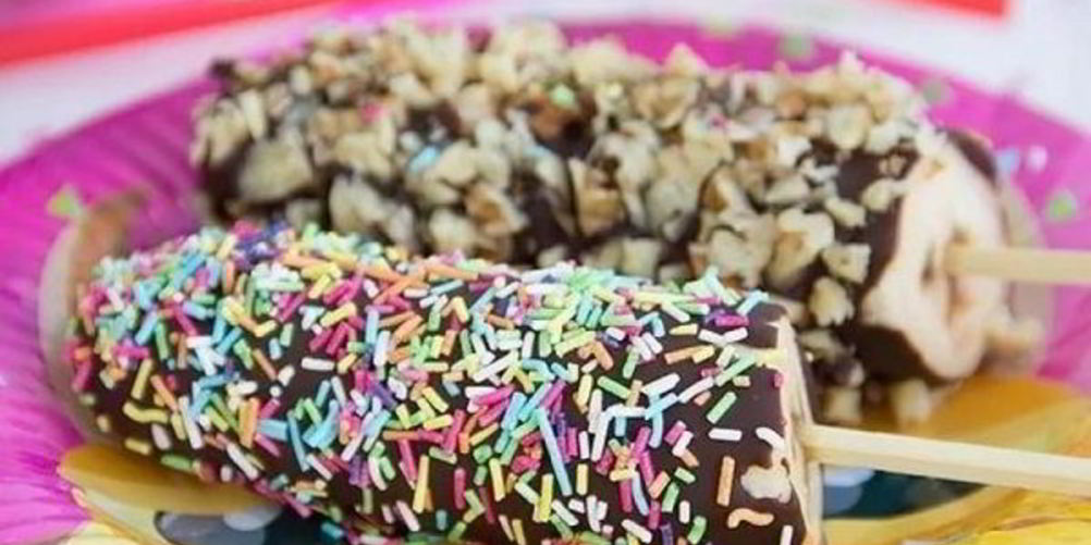 Как приготовить эскимо из банана в шоколаде