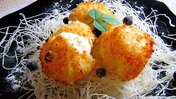 Рецепт Жареного мороженого с фунчезой