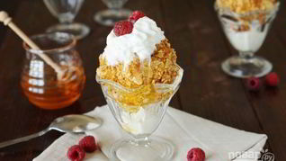 Рецепт Жареных шариков из мороженого