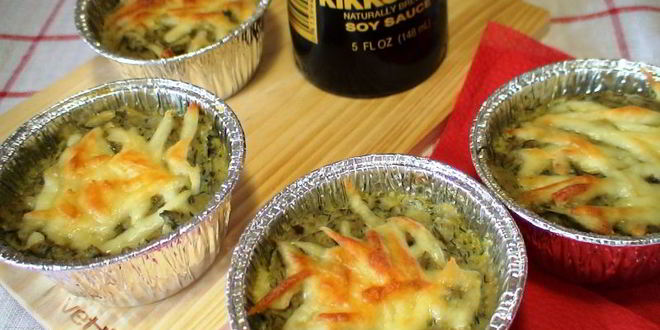 Рецепт баклажанового мусса под сырной корочкой