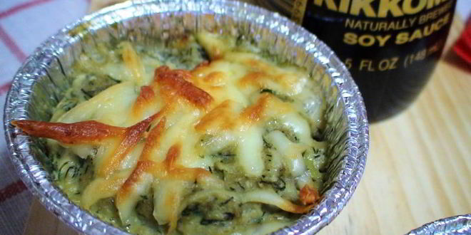 Рецепт баклажанового мусса под сырной корочкой