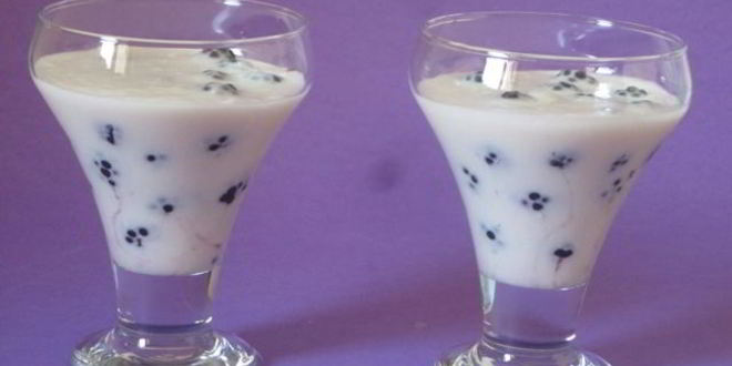 Рецепт ежевики с муссом из зефира