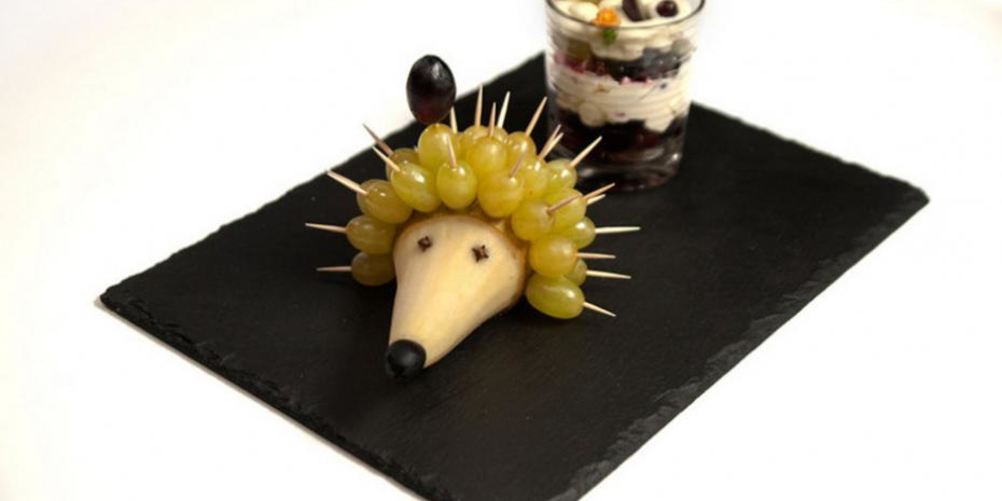 Как приготовить фруктового ежика и воздушный ягодный мусс