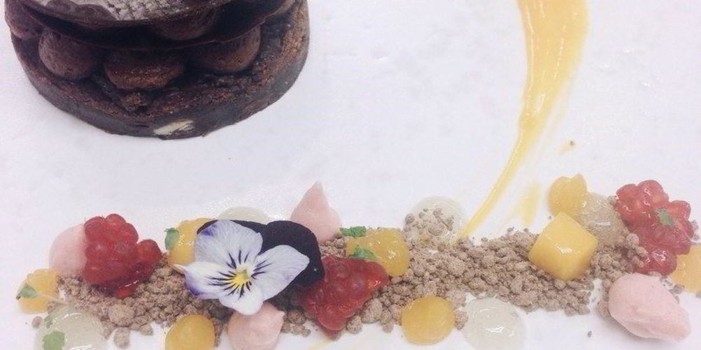 Как приготовить хрустящие брауни с шоколадным муссом