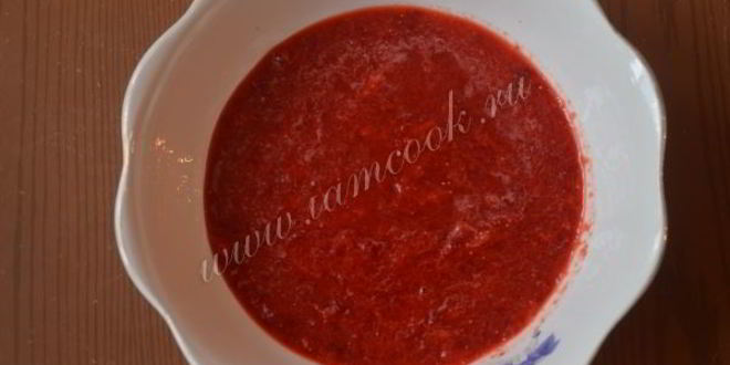 Рецепт клубничного мусса
