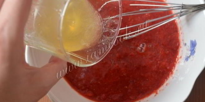 Рецепт клубничного мусса