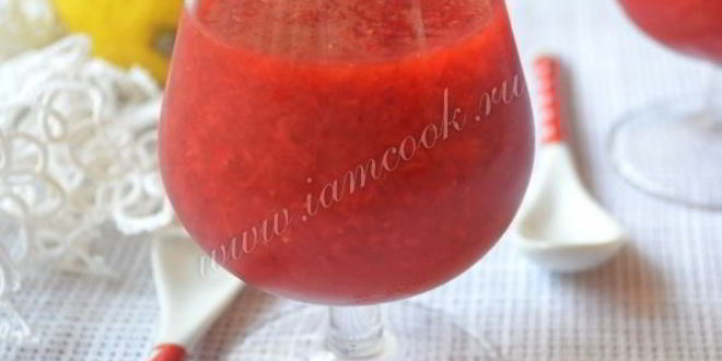 Рецепт клубничного мусса